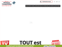 Tablet Screenshot of maisons-avenir-tradition.com
